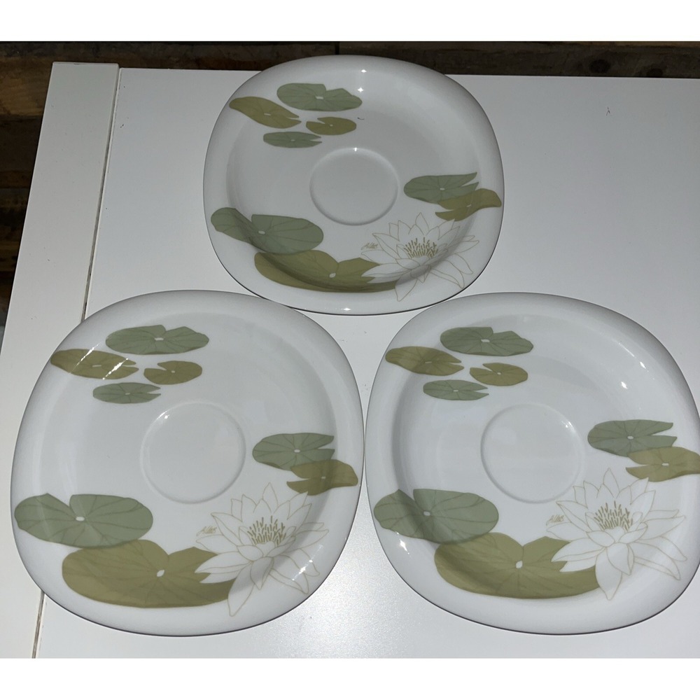 Timo Sarpaneva for Rosenthal. Rare Suomi porcelain 3 ~ Side plates, 1970s- 1980s